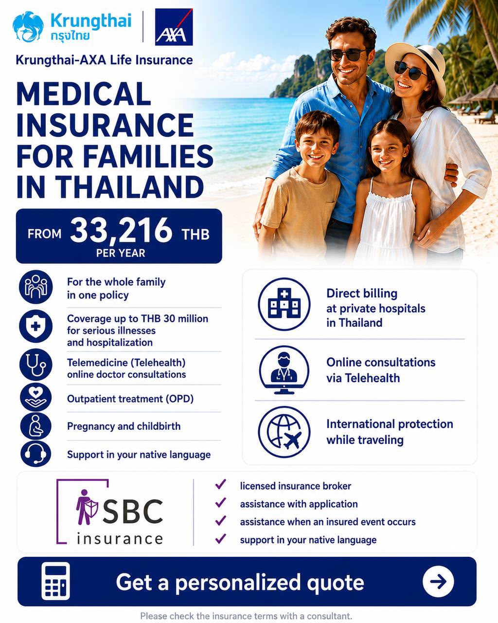 AXA Family Health Insurance — Thailand